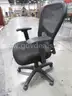 Black Office Chair on Wheels (H)