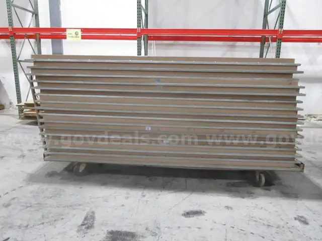 16 Folding Tables on Cart (K)