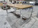 Wooden Top Table (E)