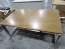 Wooden Top Table (C)