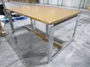 Wooden Top Table (C)