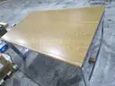 Wooden Top Table (C)