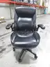 Black Office Chair on Wheels (C)