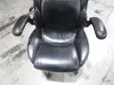 Black Office Chair on Wheels (C)
