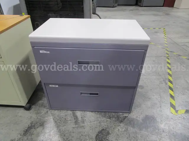 Purple Lateral File Cabinet (I)