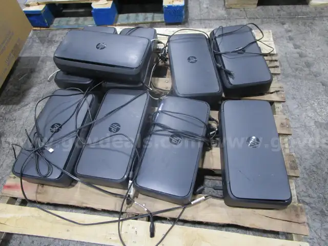 9 HP Portable Printers (D)