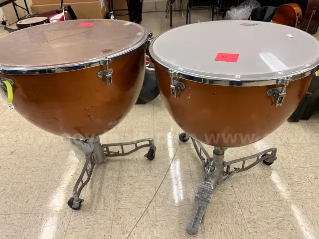 Asset #256: Timpani Pieces (Set of Two, Fiber Glass)