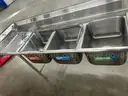 Three Sink Combination