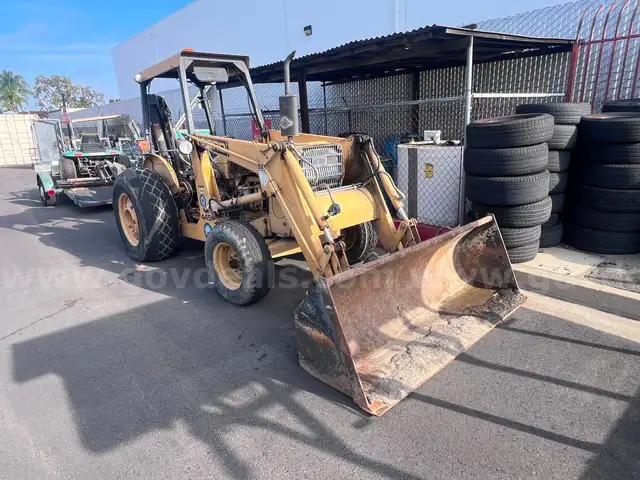 1992 tractor backhoe