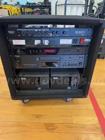 Lot of Various Sound Equipment Components