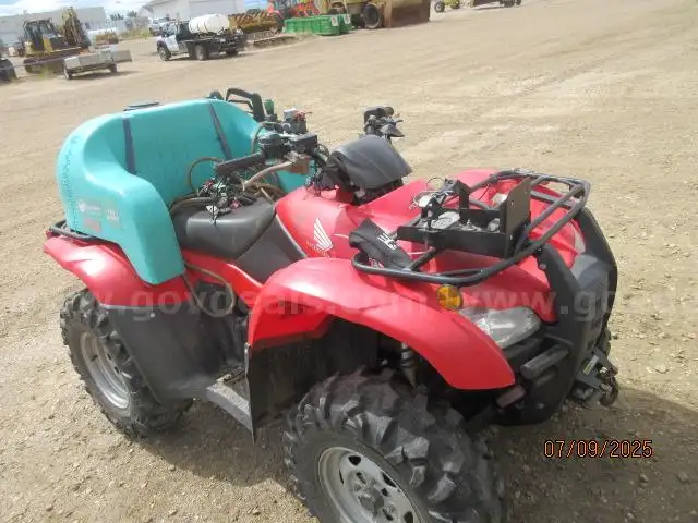 2014 Honda 4WD TRX420PG Utility ATV - FourTraxAT  Trail Edition