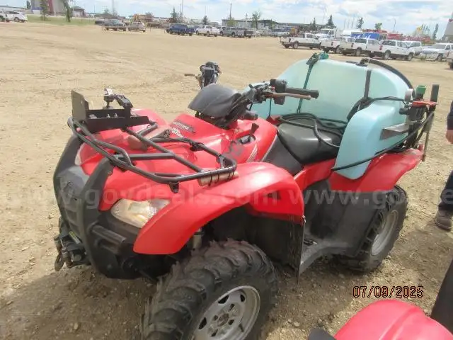 2014 Honda 4WD TRX420PG Utility ATV - FourTraxAT  Trail Edition
