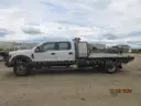 2018 Ford F-450 SD 4WD CREW CAB PICKUP FLATBED 4-DR, 6.8L V10 SOHC 30V