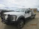 2018 Ford F-450 SD 4WD CREW CAB PICKUP FLATBED 4-DR, 6.8L V10 SOHC 30V