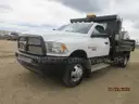 2014 RAM 3500 4WD Dump Box, 6.4L V8 OHV 16V Engine