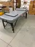 30&#x22; Montour Message Table with privacy screen