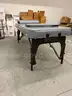 30&#x22; Montour Message Table with privacy screen