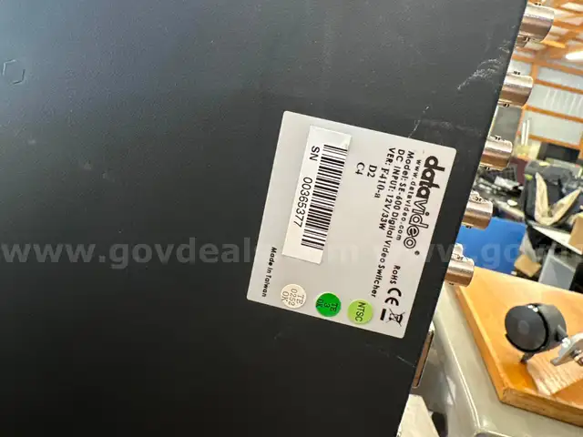 FY26 Lot 35 Tag#170878 - Video Mixer