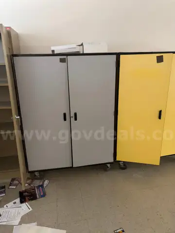 Pair of Large Storage Cabinets