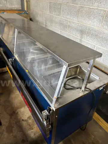 Steamer Table & Cash Stand