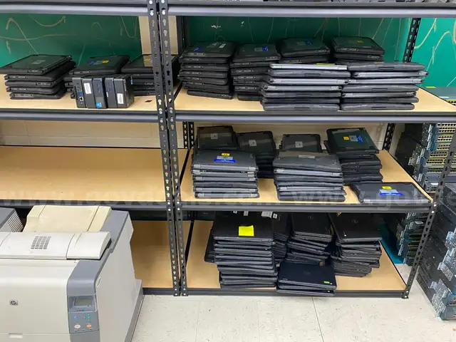 Approximately 175 Chromebooks