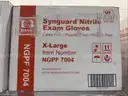 BASIC SYNGUARD NITRILE EXAM GLOVES X-LARGE, 210 CASES