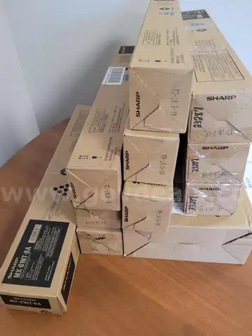 Bundle of Sharp Printer Products - 13 Items