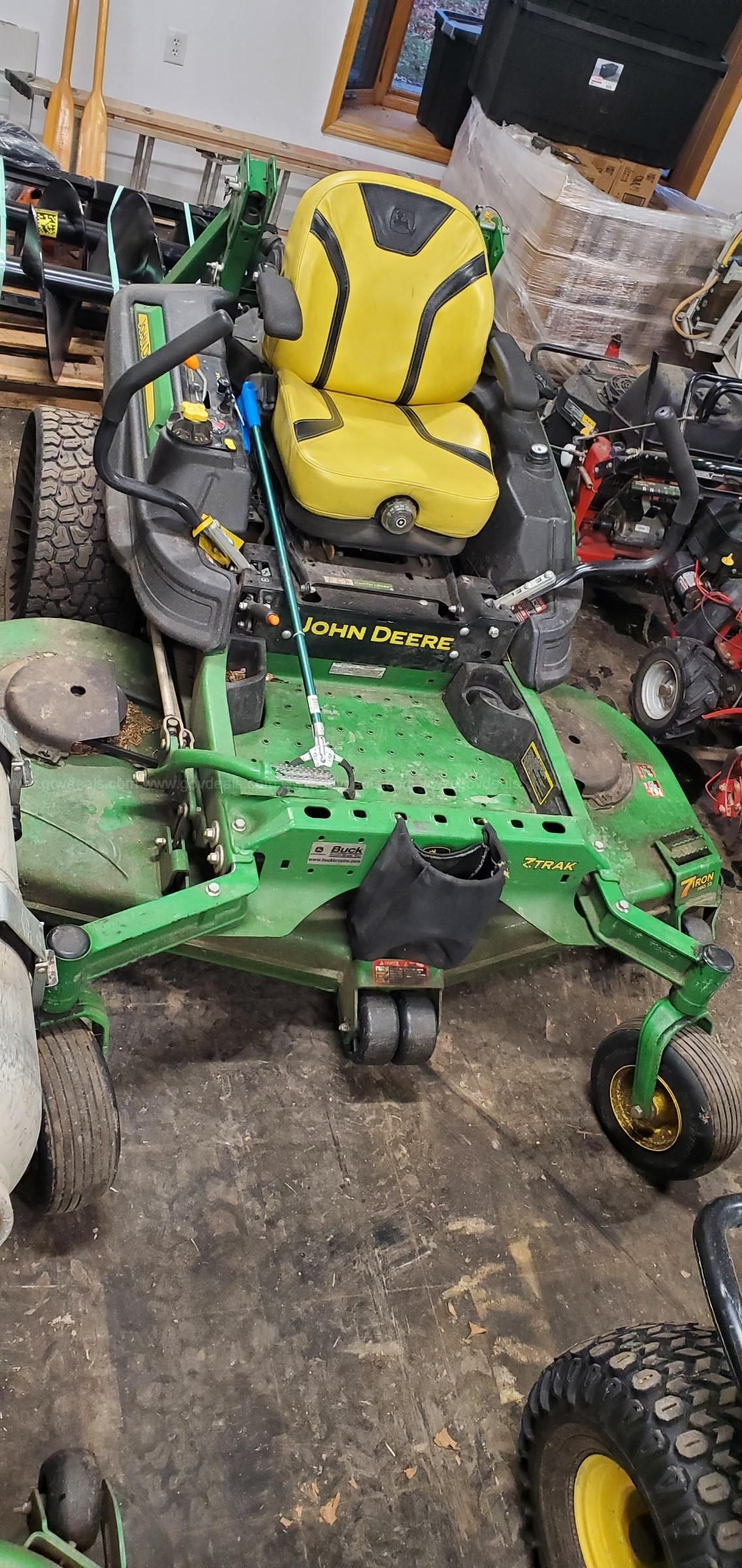 72 john deere discount zero turn mower