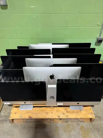 Lot of 15 iMac AiO&#x27;s | Majority Retina Displays | 21.5 - 27 In. | 2013 - 2019