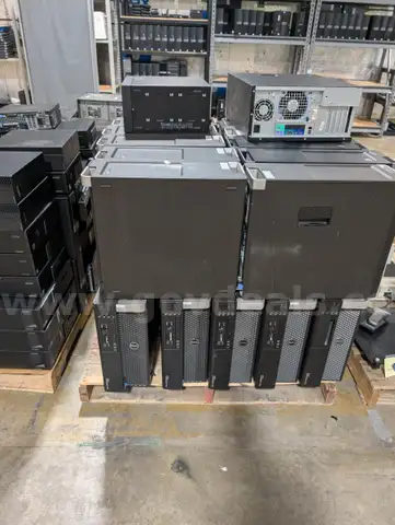 90+ Dell desktops