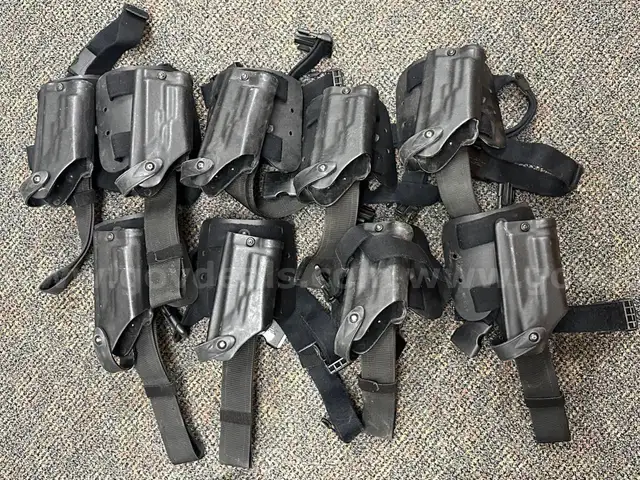 Lot of Safariland Drop-Leg Holster for Glock Handguns