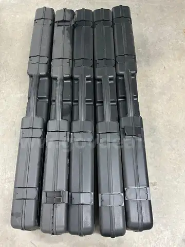 Lot of 5 Hard Side Long Gun Cases