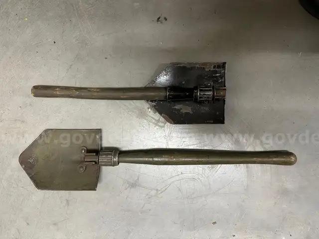 Lot of 2 Folding Shovels