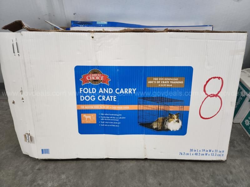 Great choice fold hotsell and carry dog crate