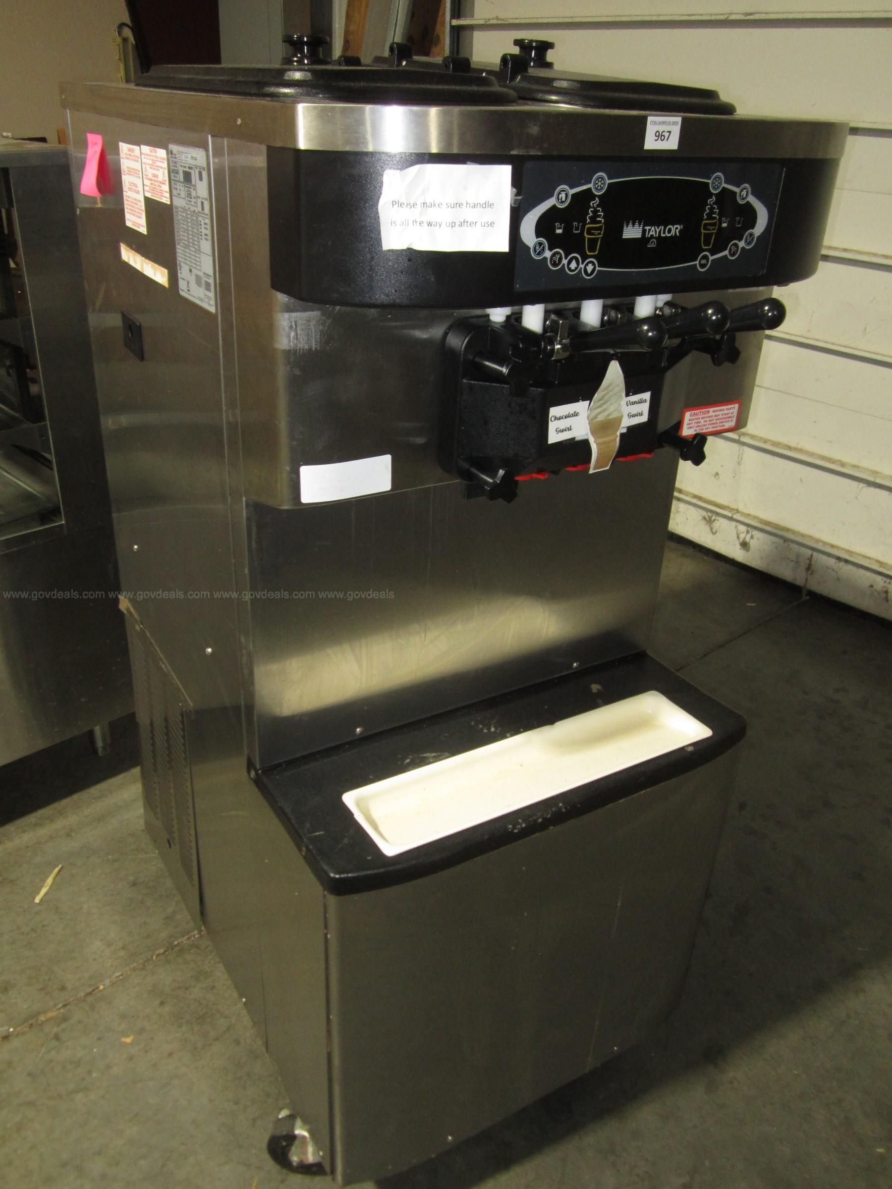 Used taylor ice online cream machine