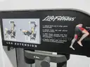 LEG EXTENSION EXERCISE MACHINE  LOT 560