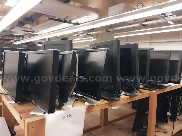 (19) MONITORS LOT WW-40