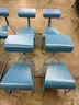 Set of Eight Knoll Kneeling Chairs with Desks