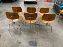 Set of Six Herman Miller Eames Dining Chairs