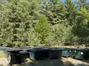 22 2-cubic yard dumpsters