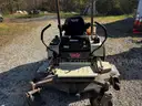 Zero turn grass hopper mower