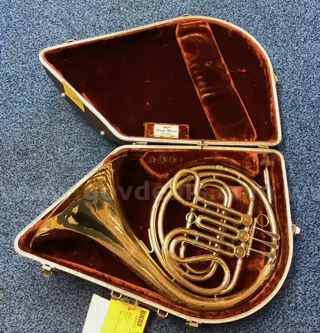 French Horn and Case