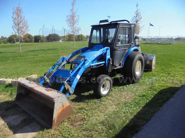 Tractor and loader