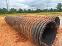 Two 20&#x27; Long 36&#x22; diameter drainage pipes