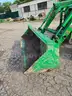 2001 John Deere 4600 Tractor/460 Loader, Bucket and Pallet Forks