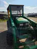 2001 John Deere 4600 Tractor/460 Loader, Bucket and Pallet Forks