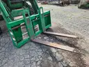 2001 John Deere 4600 Tractor/460 Loader, Bucket and Pallet Forks