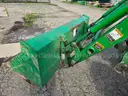 2001 John Deere 4600 Tractor/460 Loader, Bucket and Pallet Forks