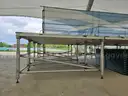 Secoa Aluminum-Frame Elevated Stage with Wood Decking