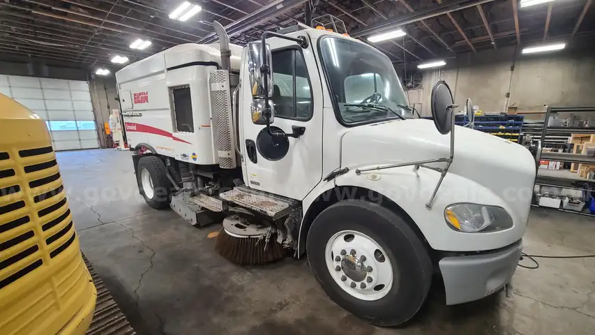 2012 Freightliner M2 106 Elgin Crosswind Street Sweeper